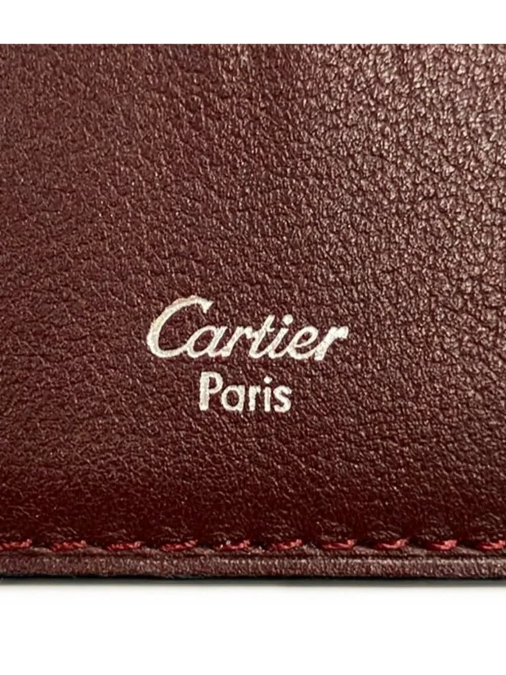 Cartier Bifold Wallet Leather Must